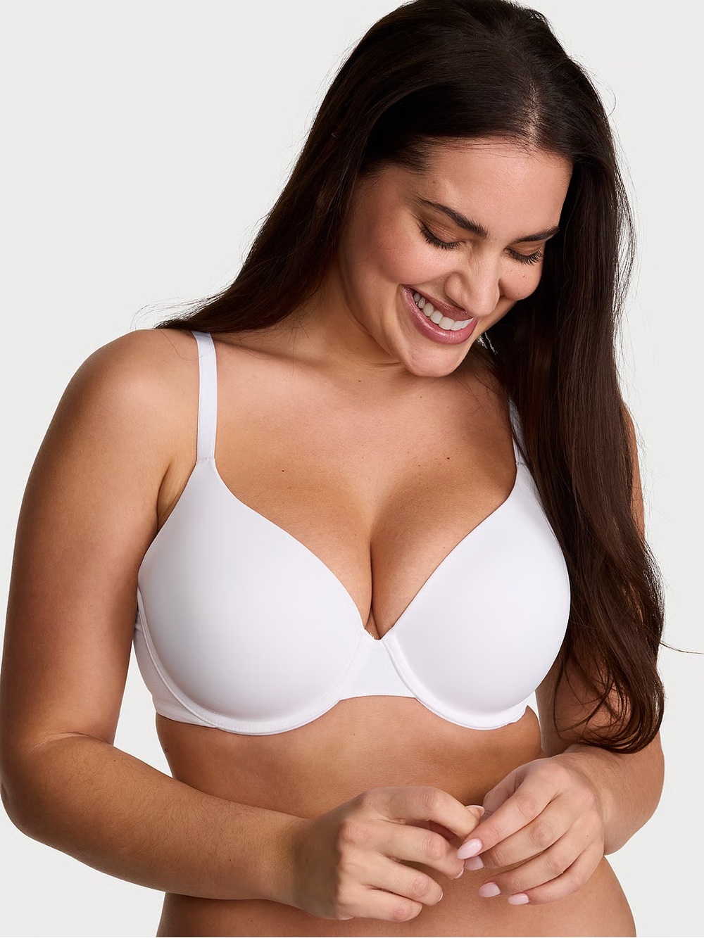 Victoria Secret T-Shirt Smooth Lightly Lined Full-Coverage Bra White 40DDD NWT - Picture 1 of 6